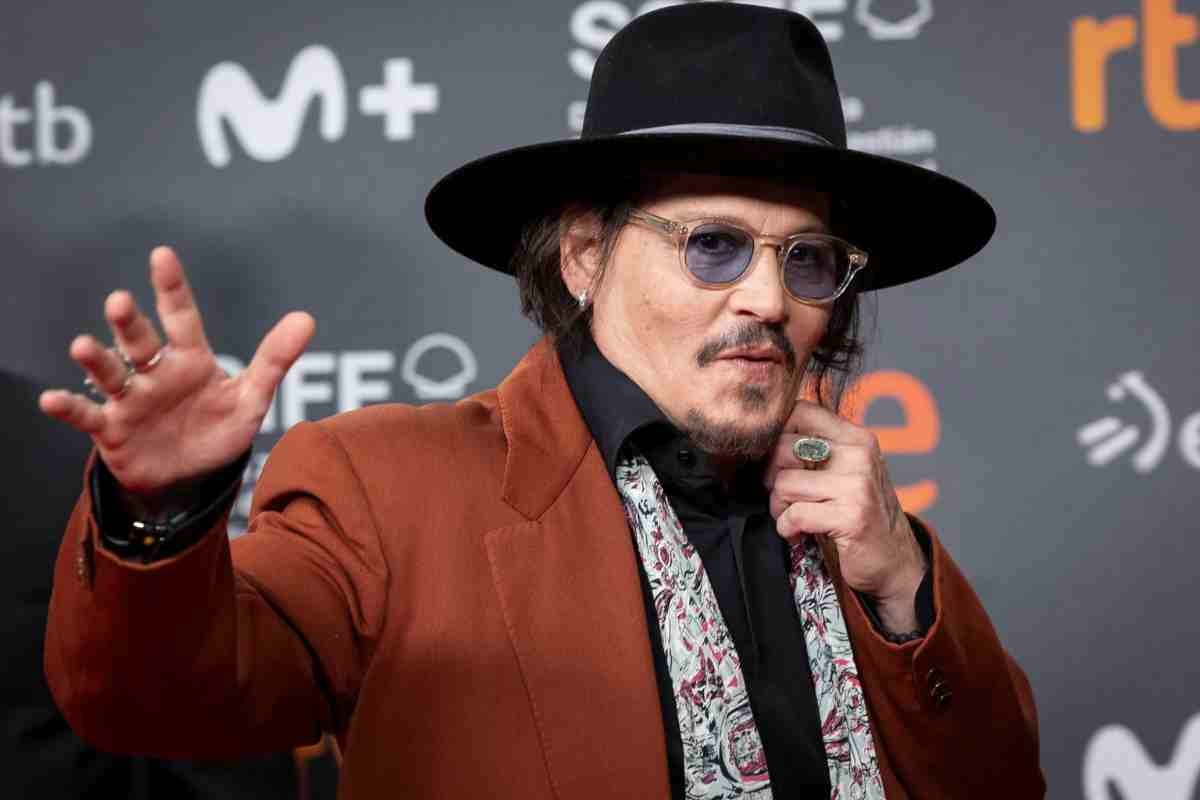 Johnny Depp stasera ospite di 'Che tempo che fa'