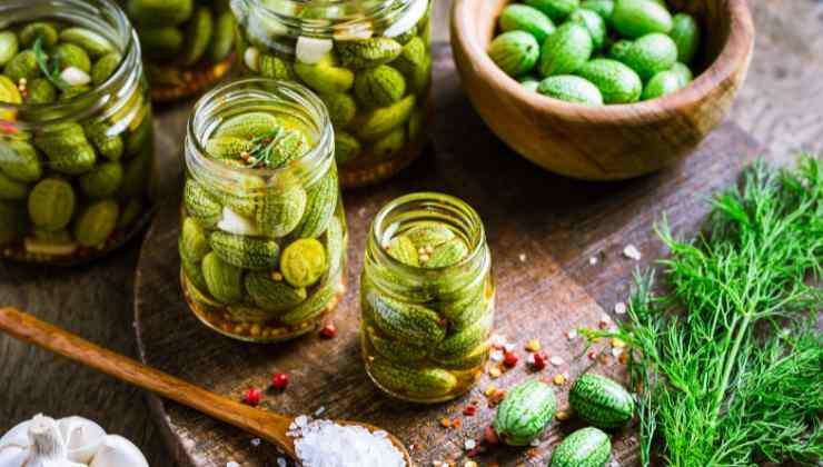 Come si preparano i sottaceti fatti in casa