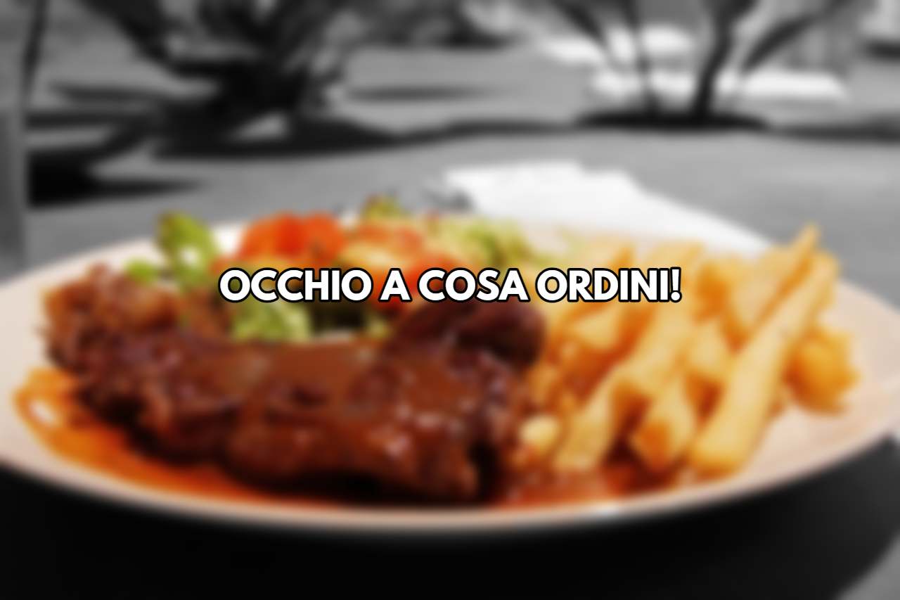 Al ristorante scelte a prova di cuoco