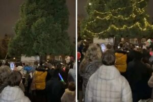 Londra e la magia del Natale: un'accensione che lascia tutti sorpresi