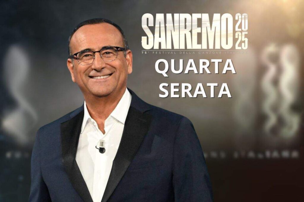 La quarta serata di Sanremo 2025 si preannuncia ricca di emozioni con duetti inediti, ospiti d’eccezione e co-conduttori che arricchiranno il palco dell'Ariston.