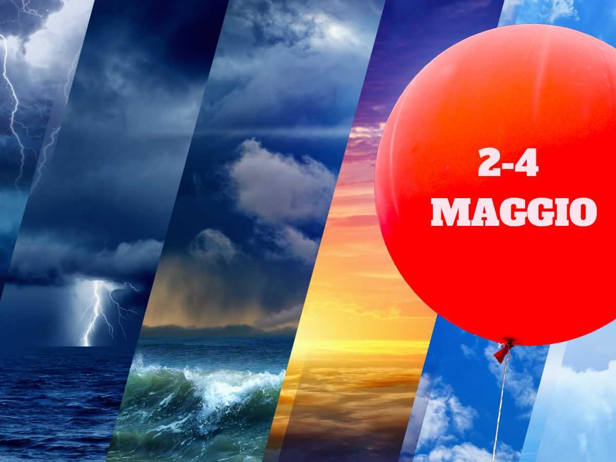 Domenica nera: il meteo del ponte che divide l'Italia
