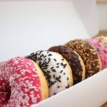 scatola con donuts