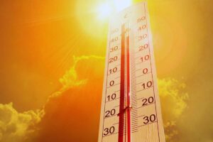 termometro e sole